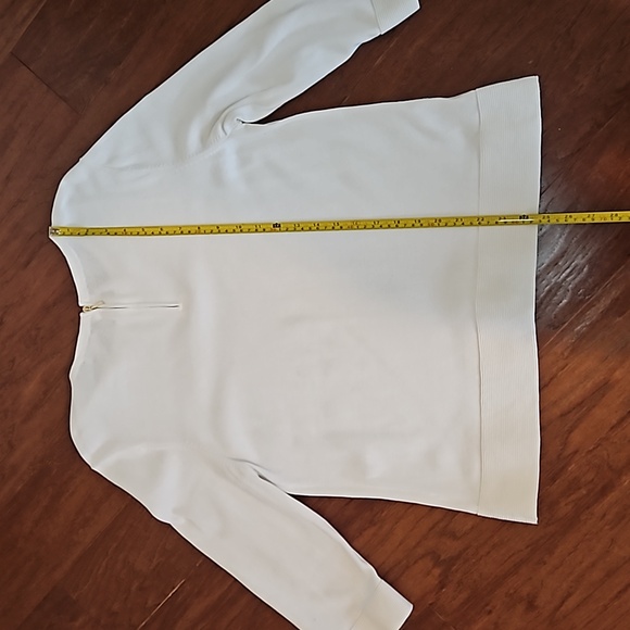 Talbots large petite winter white sweater - Picture 7 of 8